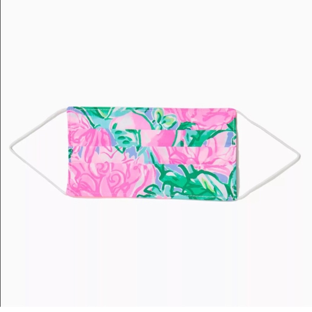 Lilly Pulitzer Pink Blossom Try Your Zest Face Mask